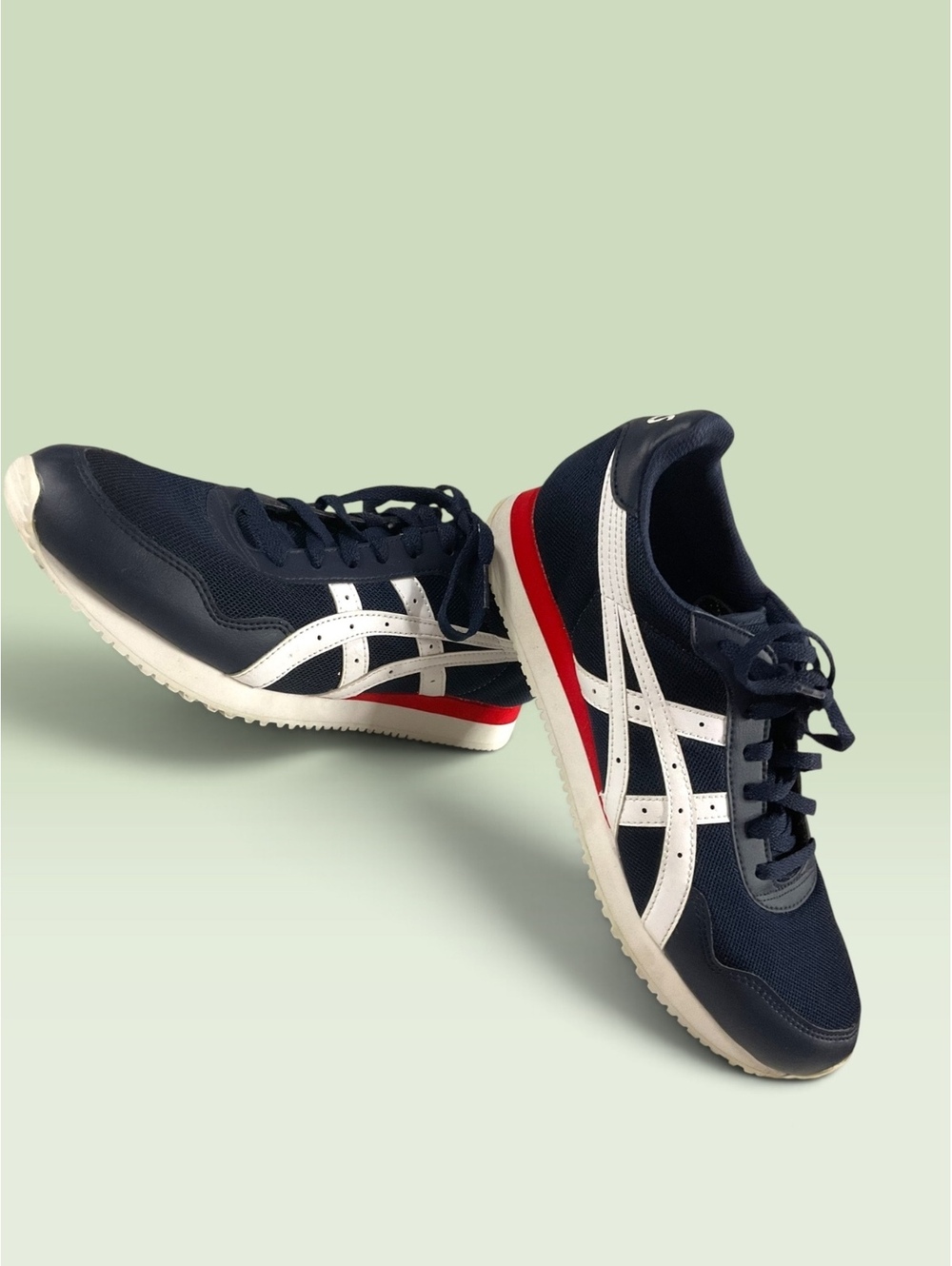 Asics Tiger Runner Retro (1191A207) Midnight Blue/White Men's Size 9.5